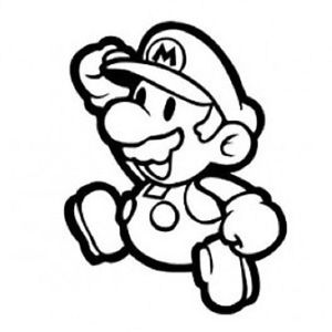 300x300 Super Mario Cool Funny Car Window Vinyl Decal Sticker Choose