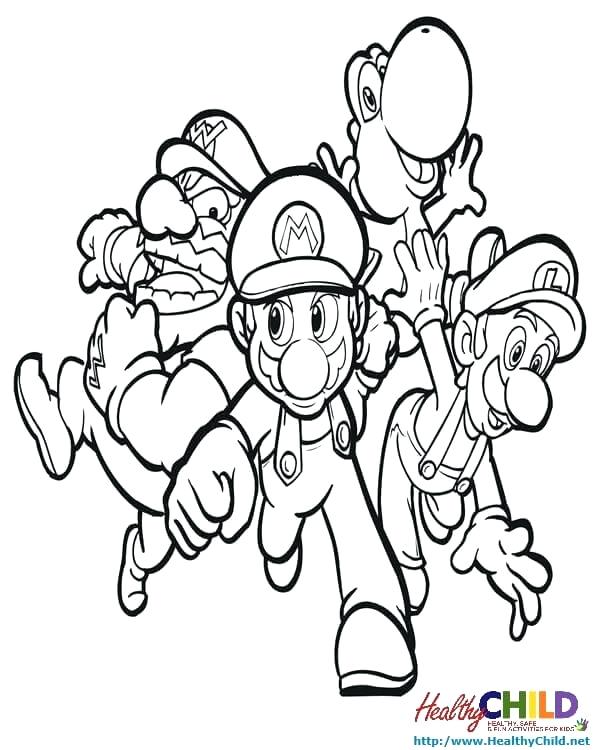 Mario Bros Drawing at GetDrawings | Free download