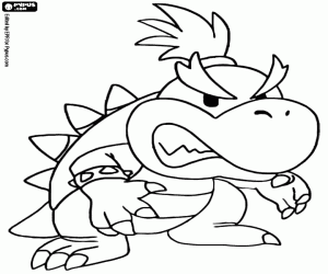 300x250 Mario Bros Coloring Pages Printable Games