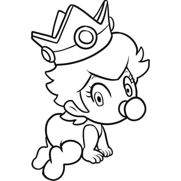 699x699 Drawn Baby Mario Bro