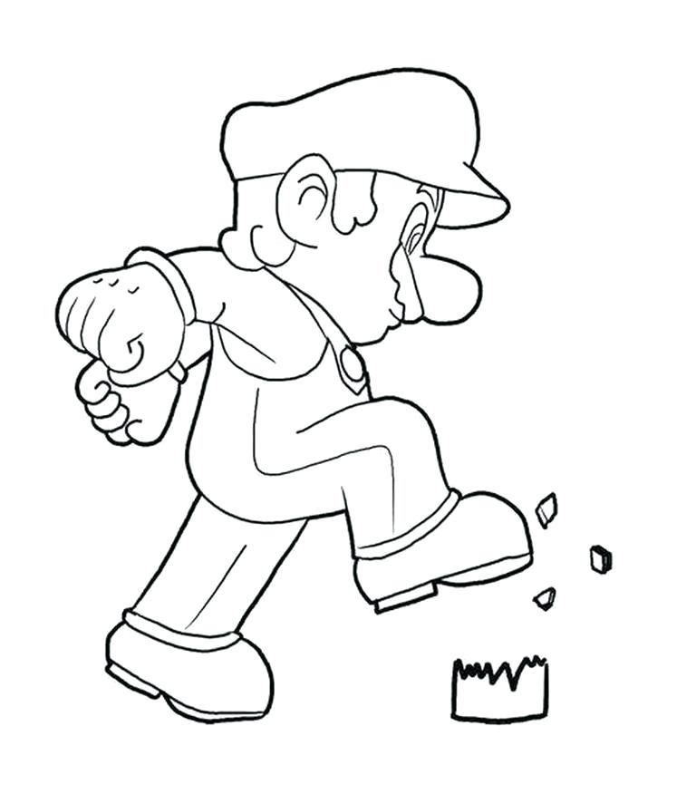 768x876 Mario Characters Coloring Pages Coloring Pages Of Super Coloring