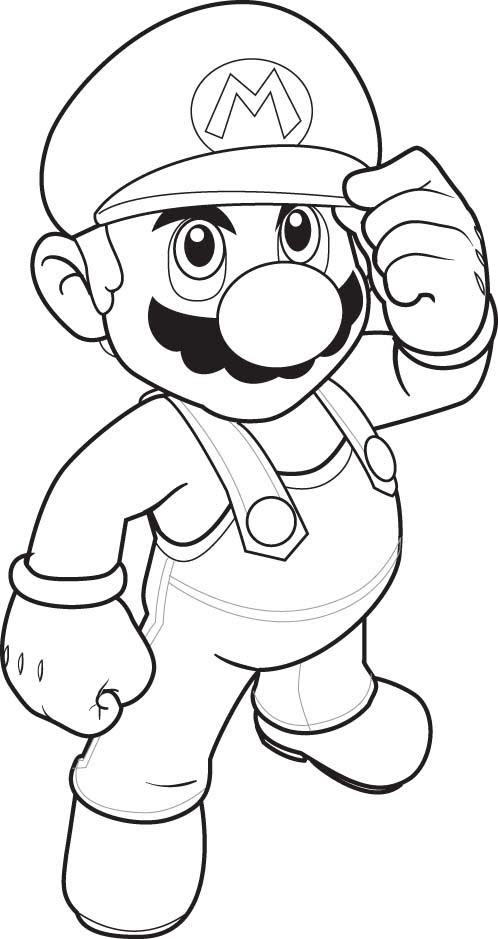498x939 How To Professionally Draw Mario Tutorial