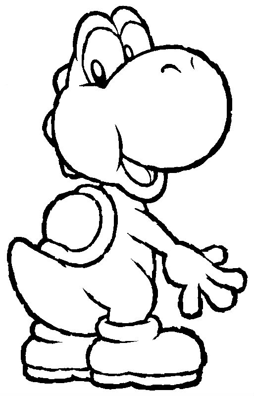 513x799 Yoshi Template By Yoshi12345786