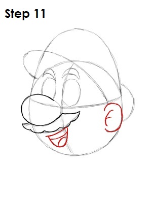 300x388 How To Draw Mario