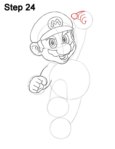 404x523 How To Draw Super Mario (Full Body)