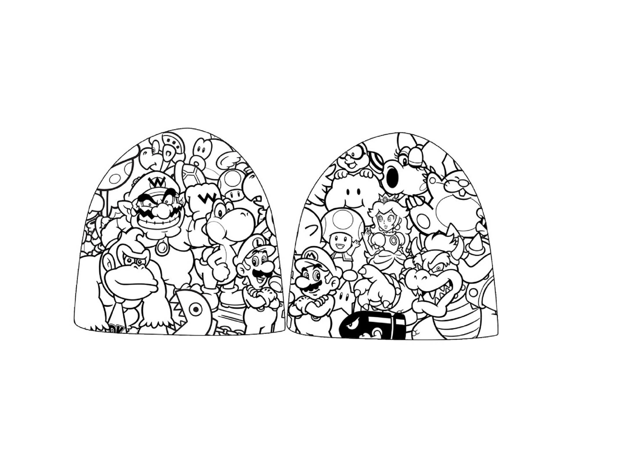 2171x1601 Nintendo Beanie Hat Cap Zelda Super Mario Logo New Official Ebay