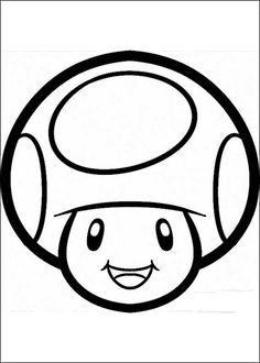 236x330 Mario Mushroom Coloringworksheets