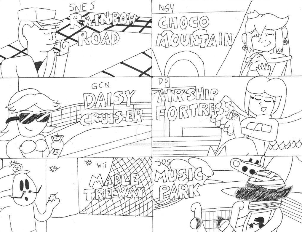 1019x783 Ocs In Mario Kart By Rosalinassoulmate