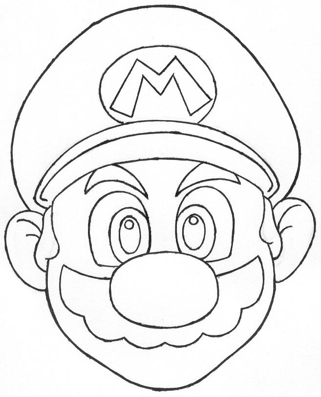 657x812 Mario Coloring Pages Boo 4 Kids