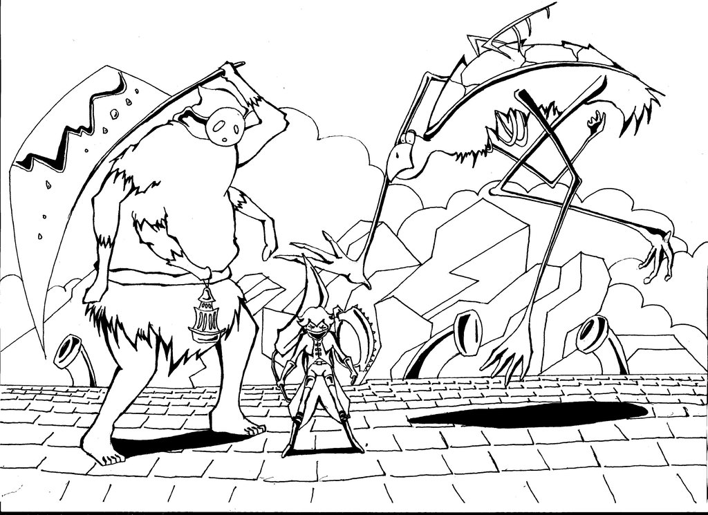 1024x745 Mushroom Borne (Mario And Bloodborne Cross Over) By Tomotoki