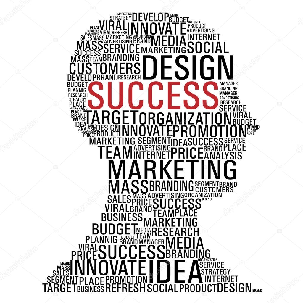 1024x1024 Marketing Success Head Communication Stock Vector Cienpies