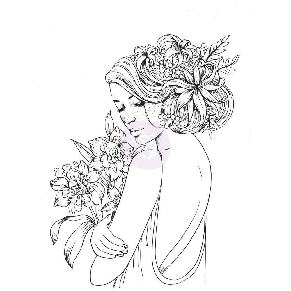 1000x1000 Prima Marketing Prima Princess Stamp