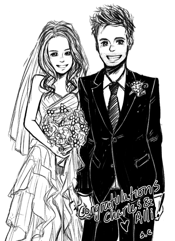559x769 Ctfxc Wedding Photo Drawing Thing . By Dumplingzowo