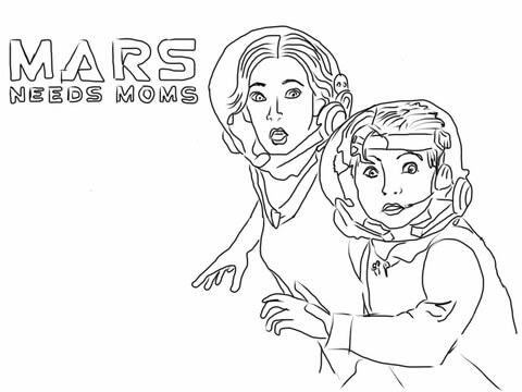 480x360 Mars Needs Moms Coloring Page Free Printable Coloring Pages