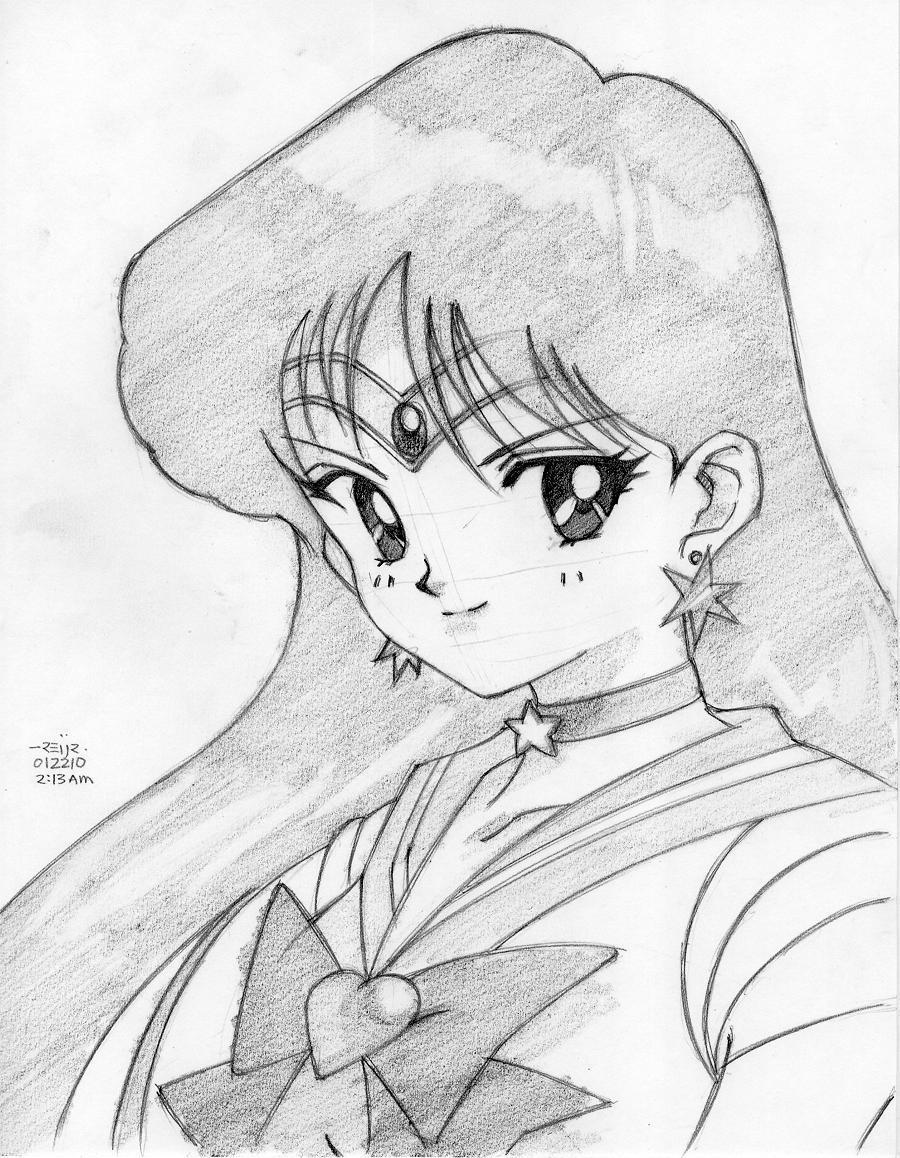 900x1158 Sailor Mars By Reijr