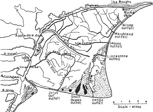 500x366 Watercourses On Romney Marsh