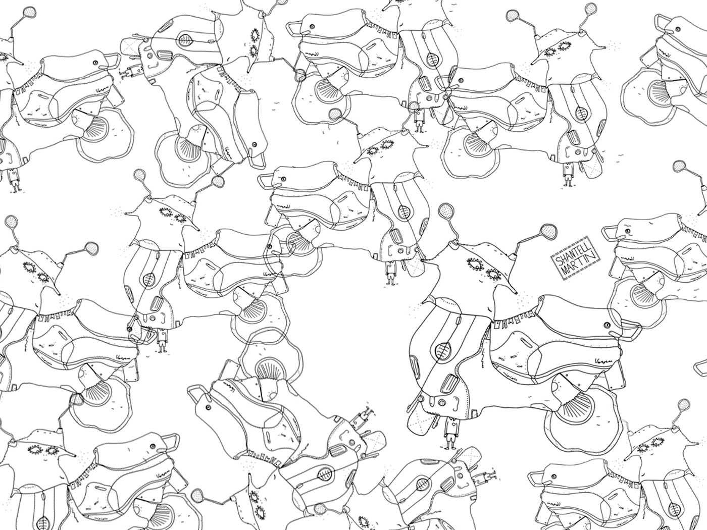 1400x1050 Drawing On Things With Shantell Martin