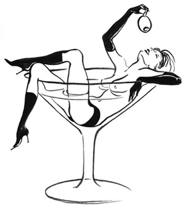 360x410 If I Didn'T Already Have A Martini Tattoo Visual Affects