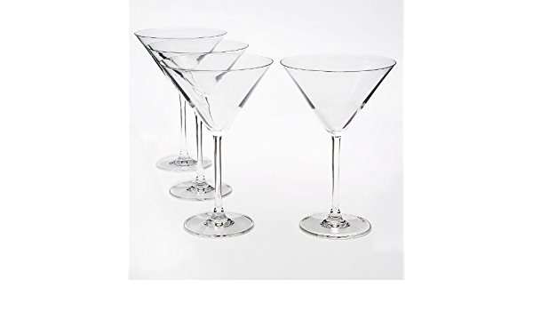 600x350 Food Network 4 Pc. Crystal Martini Glass Set
