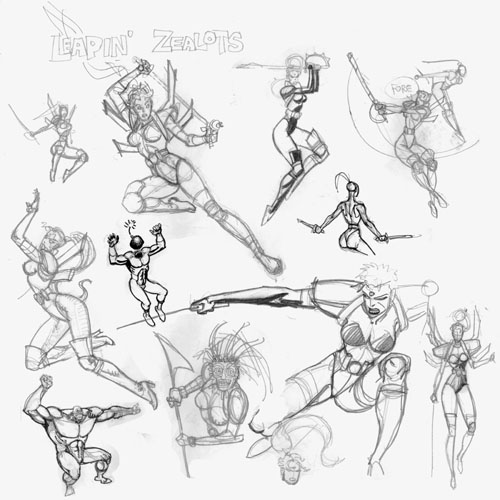 500x500 Con Sketches Ty Templeton's Art Land!! Ty Templeton