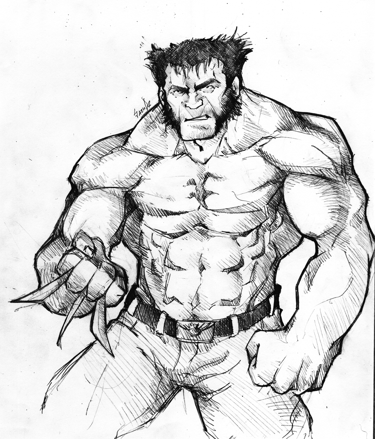 1280x1497 Marvel Wolverine By Jazude