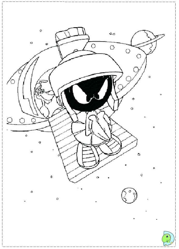 691x960 Marvin The Martian Coloring Pages Sheets Coloring Collection