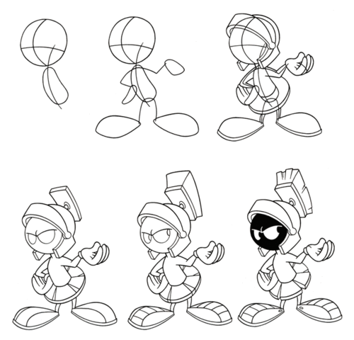500x480 Marvin The Martian Images How To Draw Mavin Wallpaper