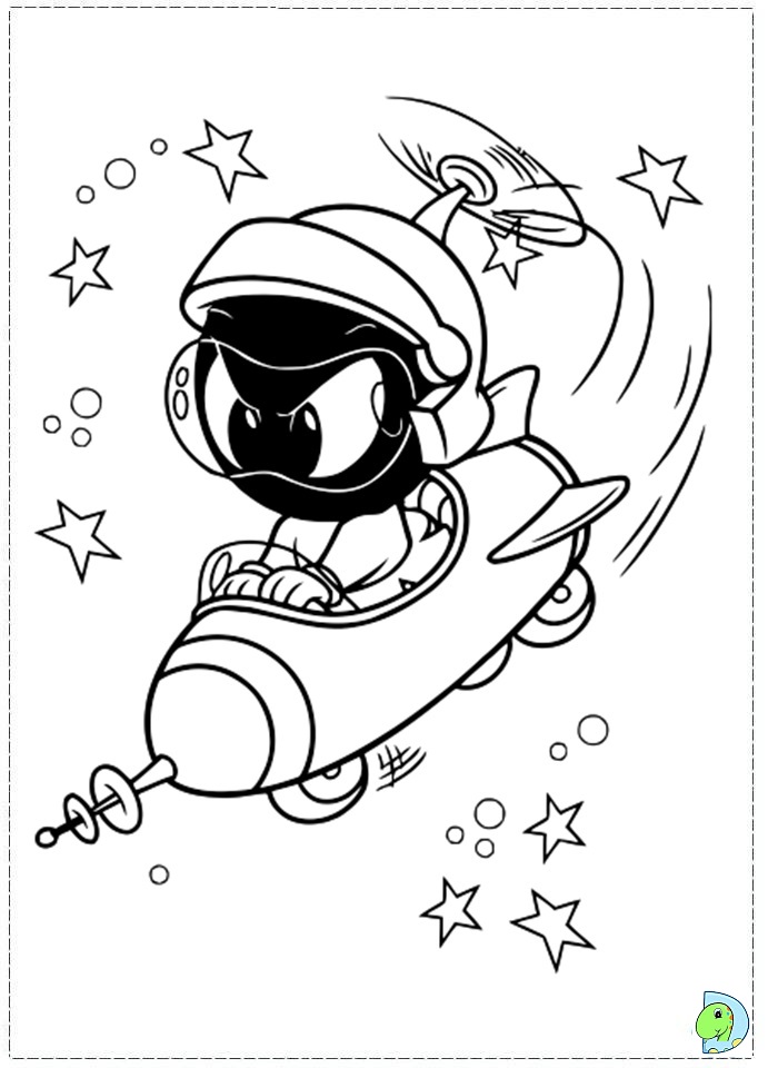Marvin The Martian Coloring Book Coloring Pages