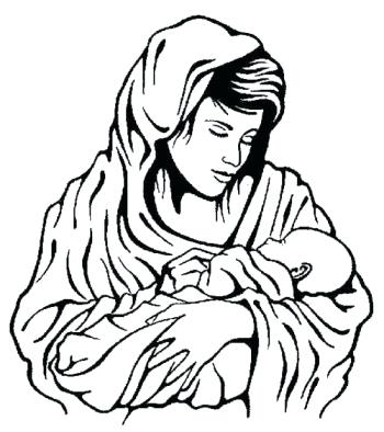 350x394 Mary Mother Of Jesus Coloring Pages Mother Of Coloring Pages