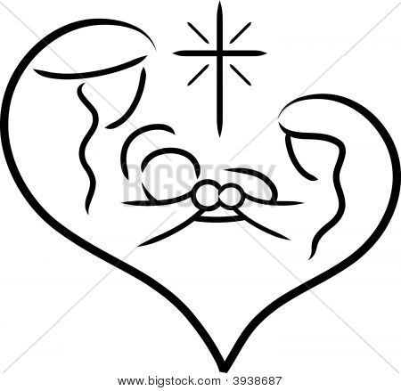 450x439 Vector Holy Family Nativity Vector Amp Photo Bigstock