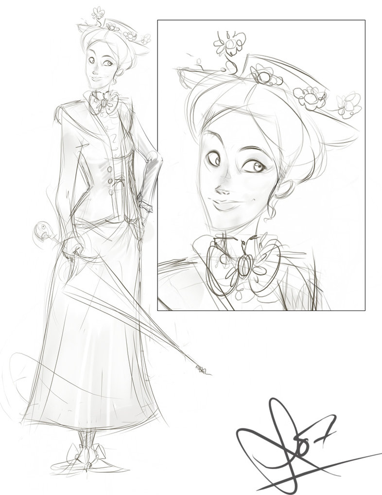 786x1017 Mary Poppins By Vimfuego