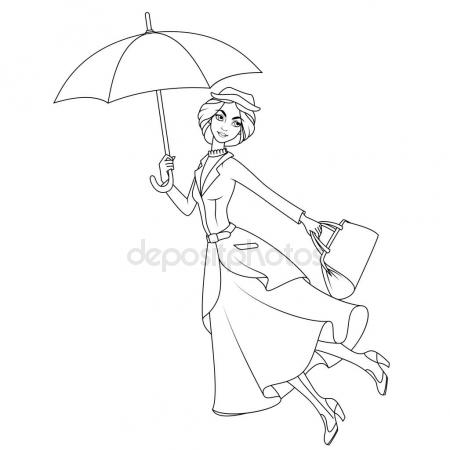 450x450 Mary Poppins Stock Vectors, Royalty Free Mary Poppins
