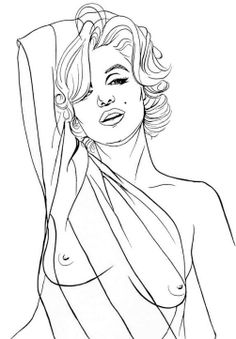 236x339 Printable Marilyn Monroe Coloring Pages