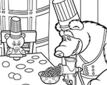 362x289 Masha And The Bear Cartoonito Uk