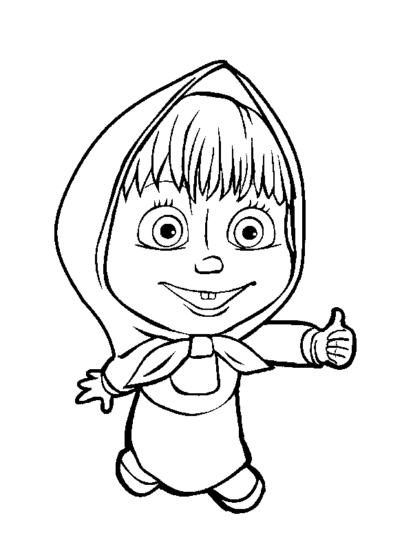 600x800 Masha The Bear Coloring Pages Art Bears