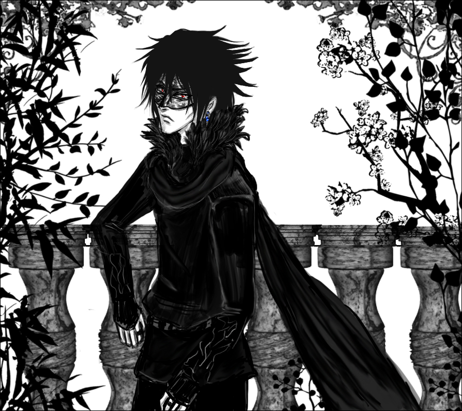 899x800 Death Behind Mask [Masquerade Sasuke] By Ariadnia