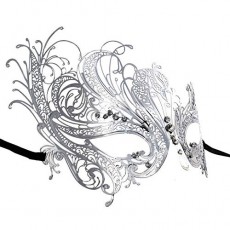 230x230 Buy Lovers Men And Women Couple Metal Laser Cut Masquerade Masks
