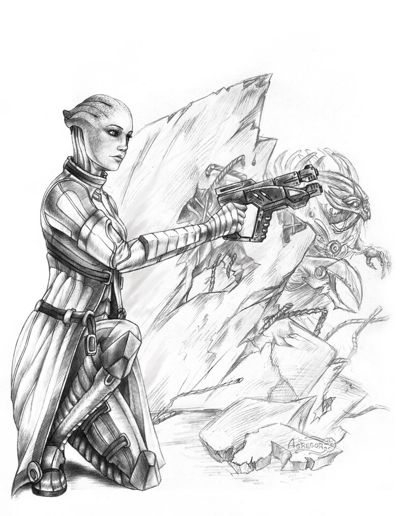 788x1013 Mass Effect 3, Shadow Broker By Agregor