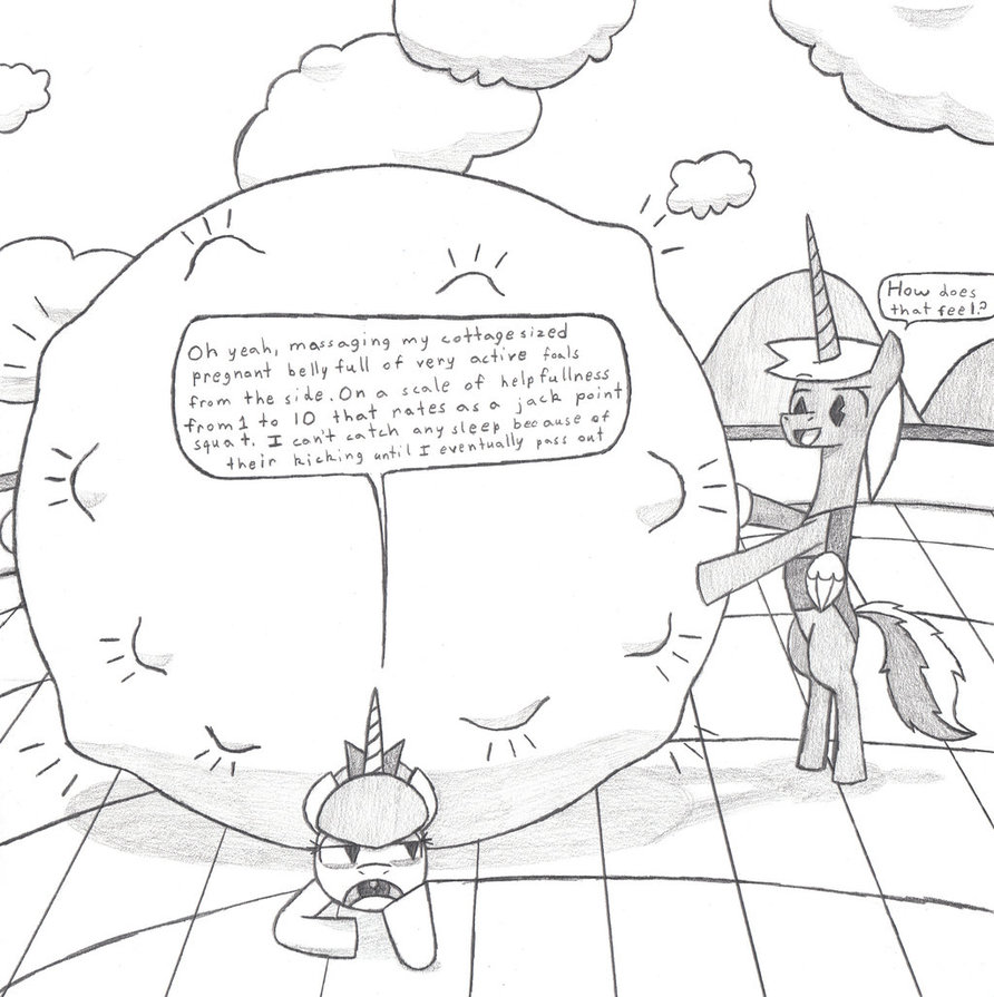 892x895 Commission Princess Diamond Heart's Massage By Eternaljonathan