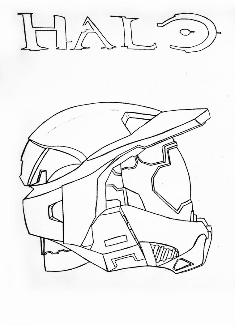 760x1051 Master Chief's Helmet By Beastgirl7
