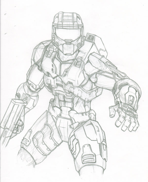 600x734 Halo Master Chief