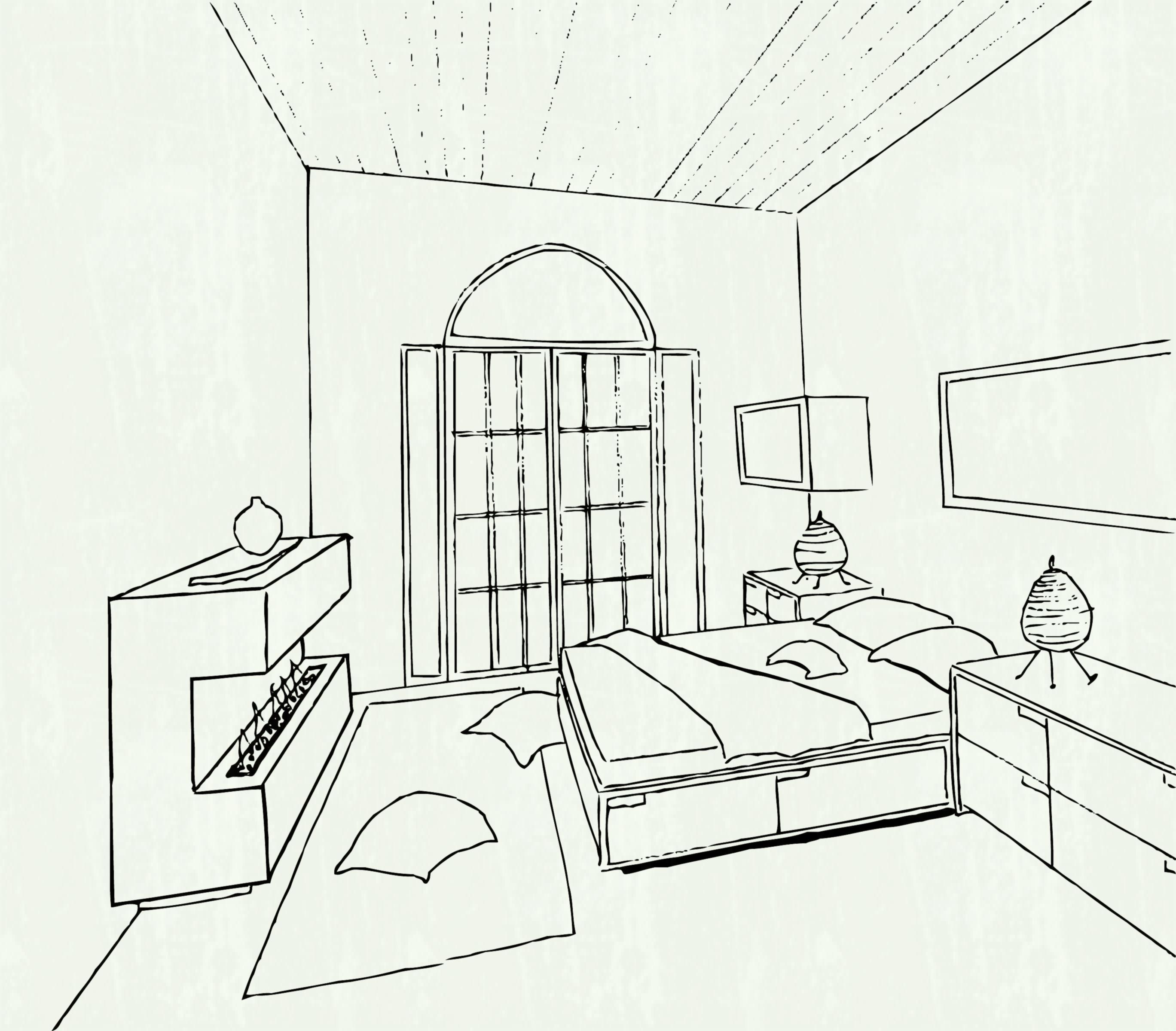 2737x2400 Interior Drawing Easy Stunning Picture Bedroom New In Bedrooms