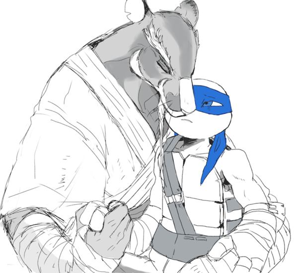 600x549 Picture Of Tiger Claw And Leo Tmnt The Cub