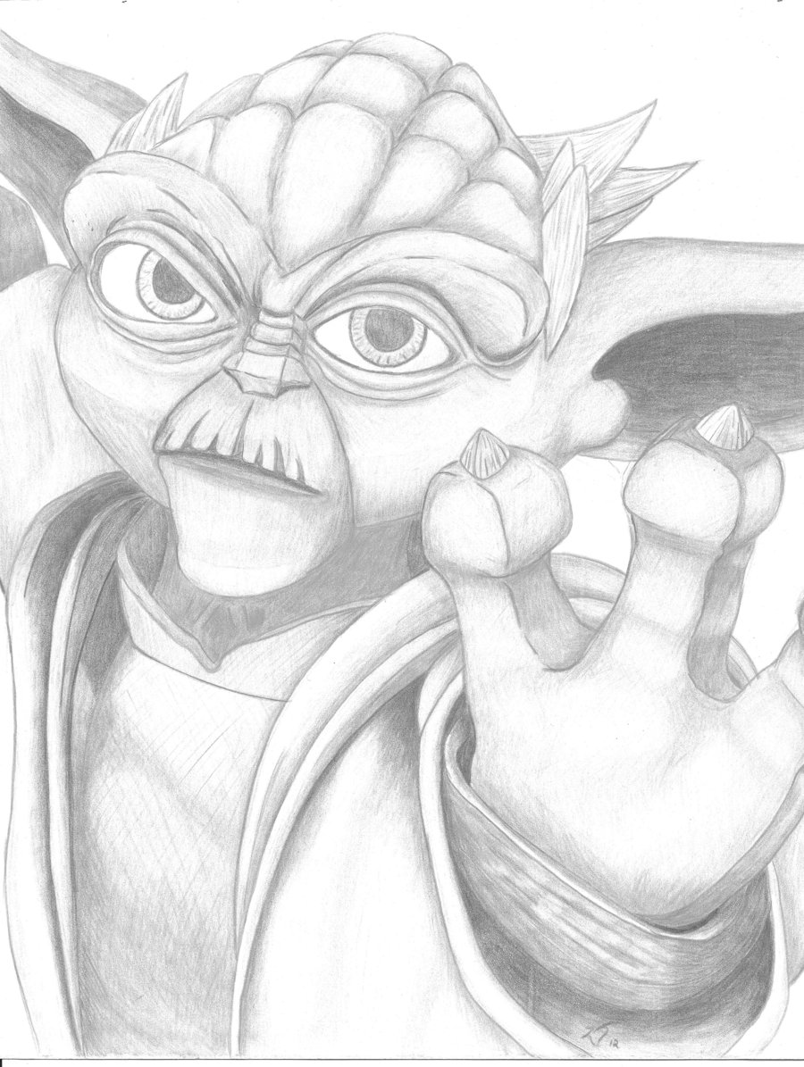 900x1195 The Jedi Master Yoda By Goaly31