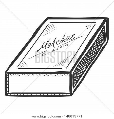 450x470 Vector Sketch Closed Matchbox Vector Amp Photo Bigstock