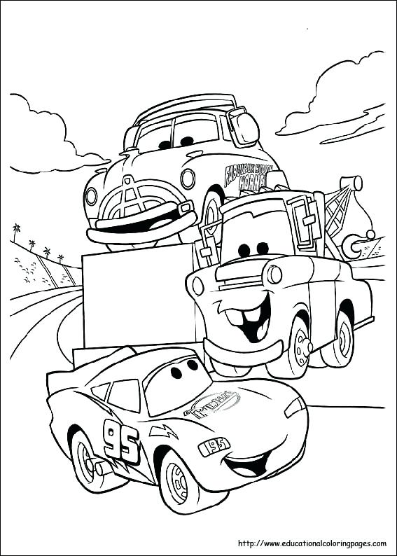 567x794 Mater Coloring Pages Photo Of Gallery Line Drawings Online