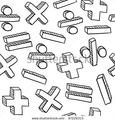 450x470 Seamless Mathematics Or Math Education Background Texture