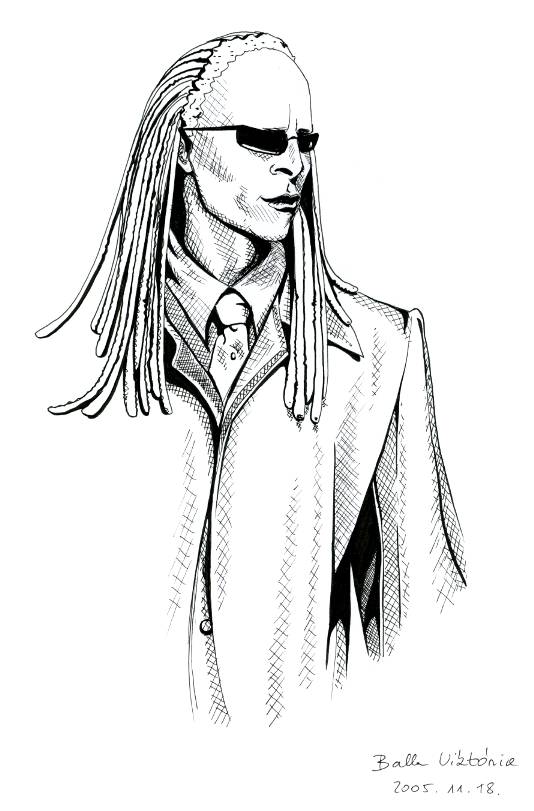 534x811 The Matrix Twin Drawing By Izar