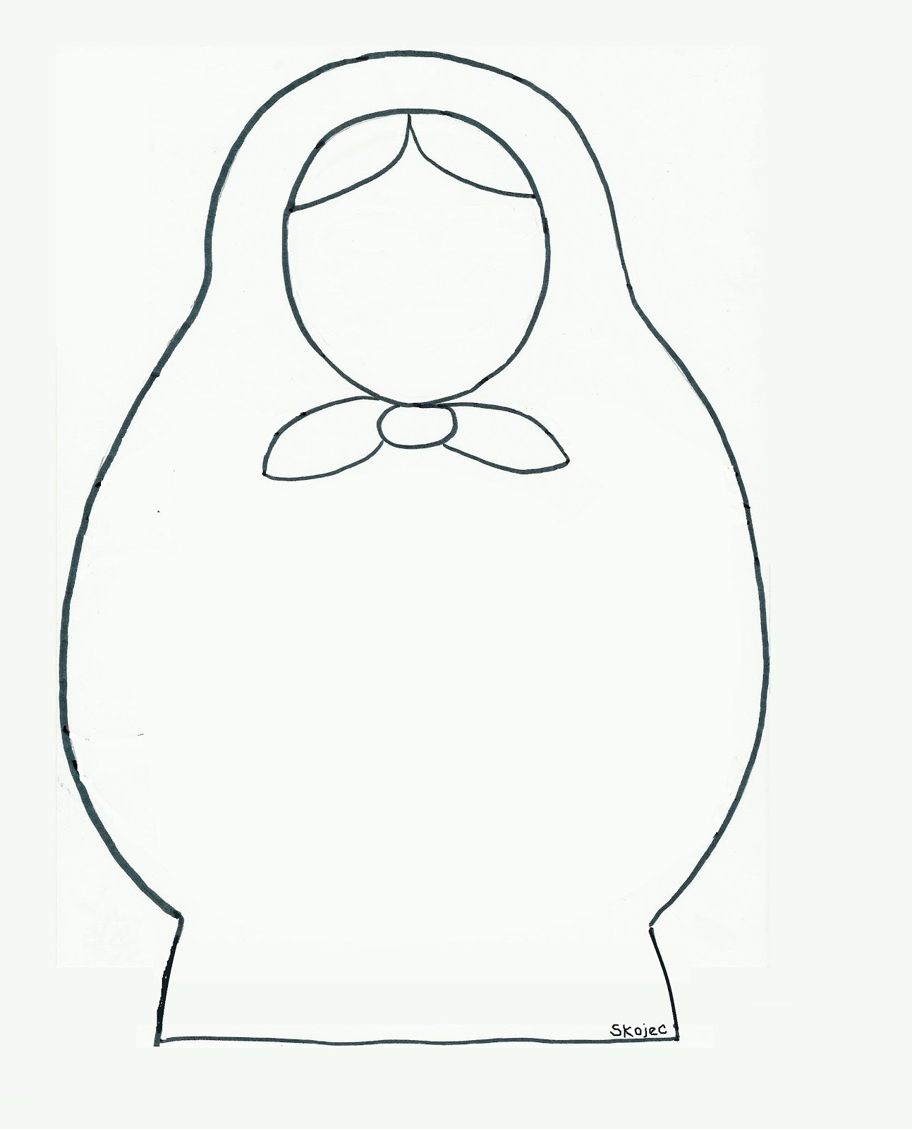 1293x1600 Russian Dolls Matryoshka Art Class Ideas