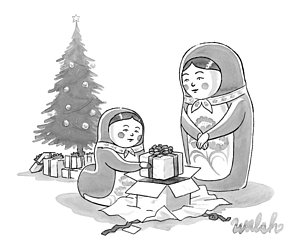 300x251 Russian Dolls Drawings Fine Art America